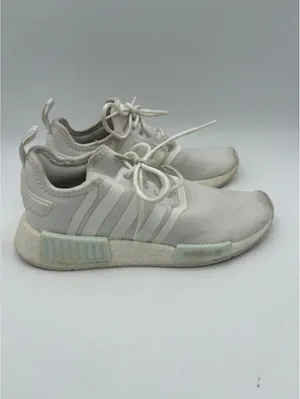 Adidas NMD R1 $120 White Sneakers woman’s size 6 Athletic Shoes Sporty thumbnail 2