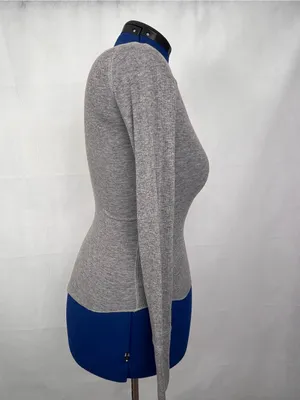 Aeropostale Ribbed Henley Long Sleeve Top, Size: X-Small thumbnail 3