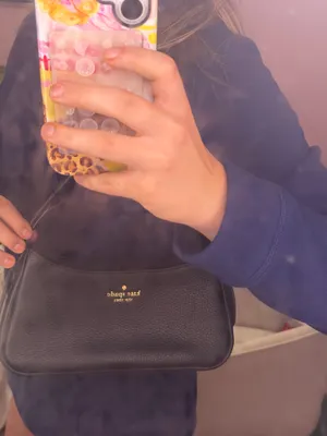 Kate Spade Black Leather Shoulder Bag thumbnail 12