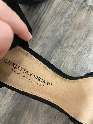 Christian Siriano Black Heels thumbnail 4