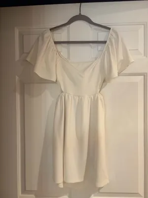 Altar'd State White Dress thumbnail 2