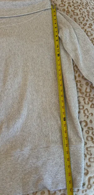 Lululemon Women's Along the Way Dress Ultra Light Gray Size: L thumbnail 9