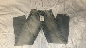 High Rise Straight Leg Jeans thumbnail 7