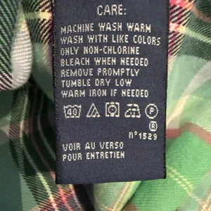 Laurel Ralph Lauren RLL Flannel Button Down Women's Green Pink Shirt Size 10 thumbnail 6