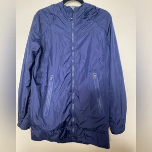 Lululemon No Rain No Gain Jacket, Indigo, Size 8 thumbnail 2