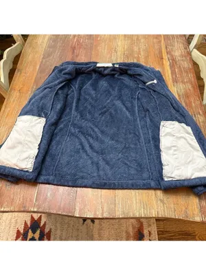 Free Country Blue Fleece Full Zip Jacket Womens Medium thumbnail 6