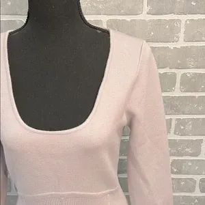 NWT Abercrombie & Fitch Ribbed Slim Corset Sweater‎ Women’s Size Medium thumbnail 5