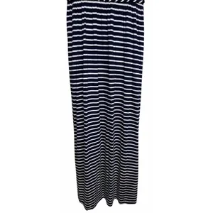 Maeve Blue &‎ White Striped Maxi Dress Women's Size Large thumbnail 5