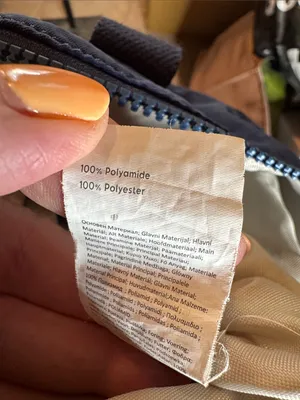 Kipling Pahneiro Ink Blue Nylon Handbag Tote Water Resistant Lightweight Bag thumbnail 11