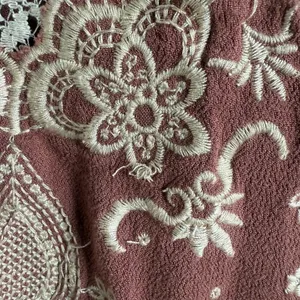 Forever‎ 21 Womens Dress Sz 1X Mini Embroidered Dusty Rose Tunic Cottagecore thumbnail 4