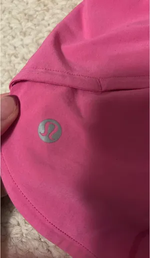 Lululemon Sonic Pink Speed Shorts 2.5" thumbnail 4