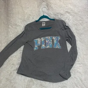 PINK Grey grey shirt thumbnail 1