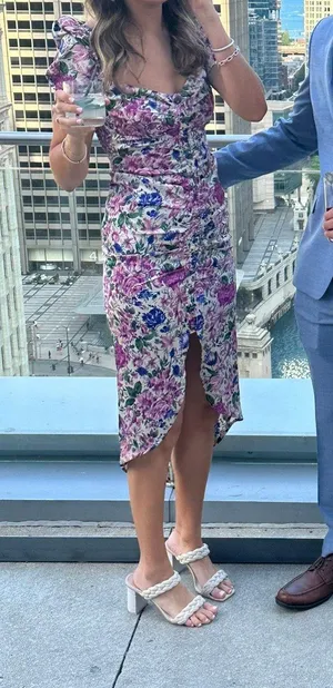 Floret Studios Floral Dress thumbnail 1
