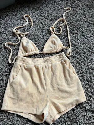 Tic Toc cream set Size S #loungewear #summer thumbnail 1