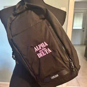CamelBak Black Sling Backpack Alpha On The Delta Patch Tactical Travel Bag thumbnail 1