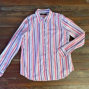 Ralph Lauren Black Label Striped Cotton Broadcloth Button Down Shirt - L 🧡🎀 thumbnail 10
