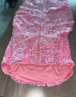 Strapless Dress Pink Size M thumbnail 4