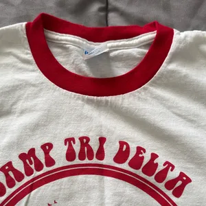 2019 Camp Tri Delta White & Red T-Shirt thumbnail 5