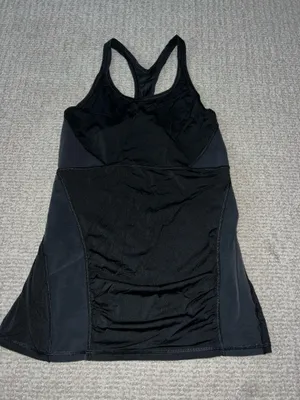 Athleta black tank top size small thumbnail 1
