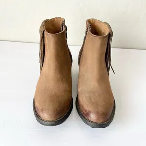 Circle G side fringe western ankle boots 6 thumbnail 7
