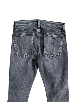 RAG & BONE Black Gray Skinny Jeans Size 26 thumbnail 2