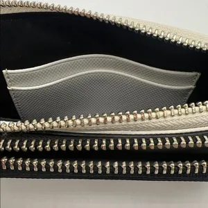 TUMI Double Zip Leather Phone Case Travel Wallet‎ Wrist Clutch thumbnail 7