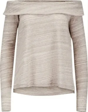 NWT O’Neill Lhani - Women’s Size‎ Medium Off shoulder Long sleeved top thumbnail 1