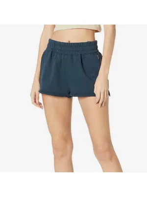 FREE PEOPLE MOVEMENT Half Way There Shorts! Women’s M! Navy on navy! Like new! thumbnail 2
