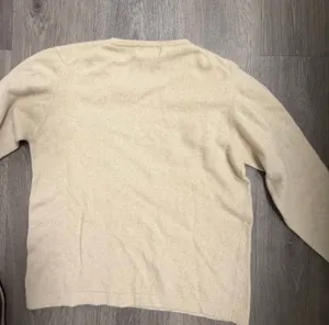 Sutton Studio 100 Cashmere Beige Tan Crewneck Sweater Long Sleeve Womens Large thumbnail 8