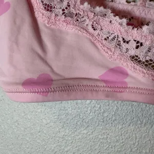 NWOT Skims valentines bralette *dust mark* hearts thumbnail 4