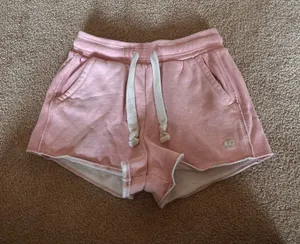 Vintage Champion Reverse Weave Shorts Pink thumbnail 1