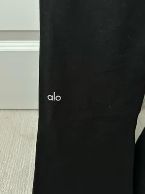 Alo Yoga Sway Bootcut Leggings Black thumbnail 3