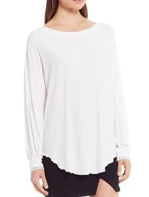Free People Oversized Ribbed Tunic thumbnail 1