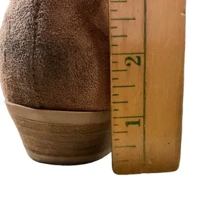 The Buckle Very G Cognac Brown Ankle Chelsea Boots 8US Medium Women’s Soft Suede thumbnail 10