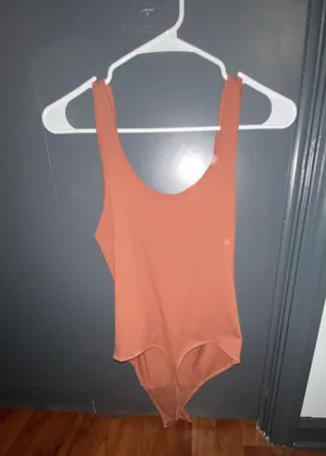 Abercrombie and fitch scoop tank bodysuit size M thumbnail 3