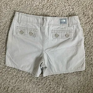 North Face 4” gray chino size 4” outdoor hiking shorts thumbnail 5