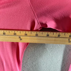 725 | Hollister Barbie‎ Pink Ling Sleeve Bodysuit Women Small Scoop Neck Stretch thumbnail 3