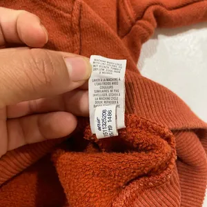 Aerie Offline Size M Burnt Orange Oversized Zip Up Hoodie Sweatshirt thumbnail 9