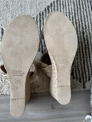 Andre Assous, Womens, Nolita Twist, Natural/Platino, 9, Medium brand new thumbnail 6