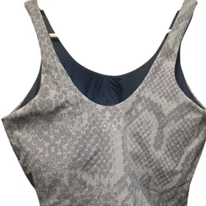 Varley Let's Go Walker Sports Bra Snake.Print Size Large thumbnail 5