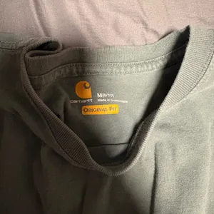 Carhartt Olive Long Sleeve Shirt thumbnail 2