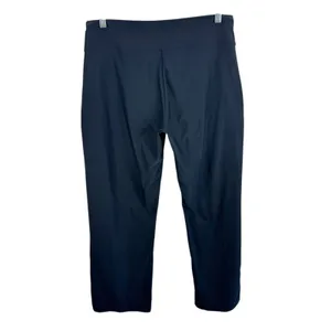 Nike Fit Dry Black Boot Cut Mid Rise Stretchy Pull On Leggings Size Medium‎ thumbnail 2