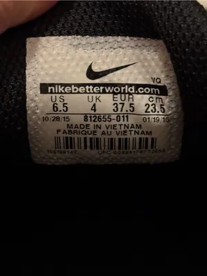 Nike Tanjun Sneakers Women’s Black & White Athletic Running Shoes Size 6.5 thumbnail 9