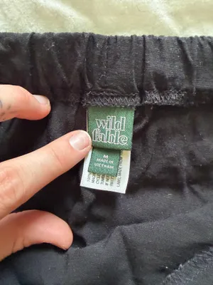 Wild fable black skirt swim cover up thumbnail 3