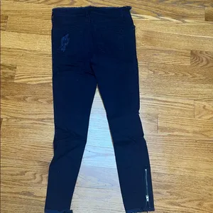 Express Blue distressed Jeans thumbnail 5