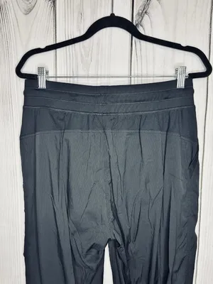CRZ YOGA Womens Black Lightweight On-The-Go Jogger Pants Drawstring Size L (12) thumbnail 6