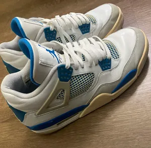 Air Jordan 4 Retro Military Blue 2012 Men’s Size 10 thumbnail 1