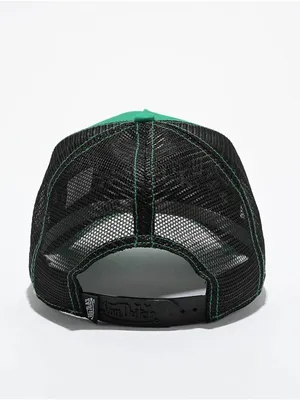 NWT Authentic Von Dutch Green & Black Trucker Hat ~ with authentic hologram! thumbnail 3