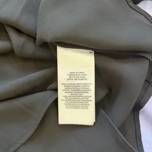 Lauren Ralph Lauren Black V-Neck Pleated Flutter Sleeve Blouse thumbnail 5