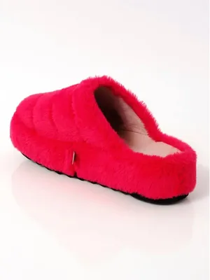FREE PEOPLE NIB NWT It's A Vibe Platform Slippers / Dragon Fruit thumbnail 5